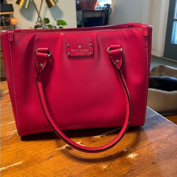Kate Spade ♠️ Pink Wellesley w/Dustbag - Picture 2 of 11